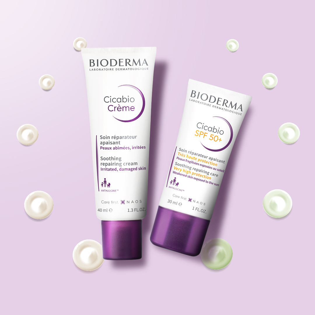 Bioderma Cicabio Creme và Cicabio SPF50+