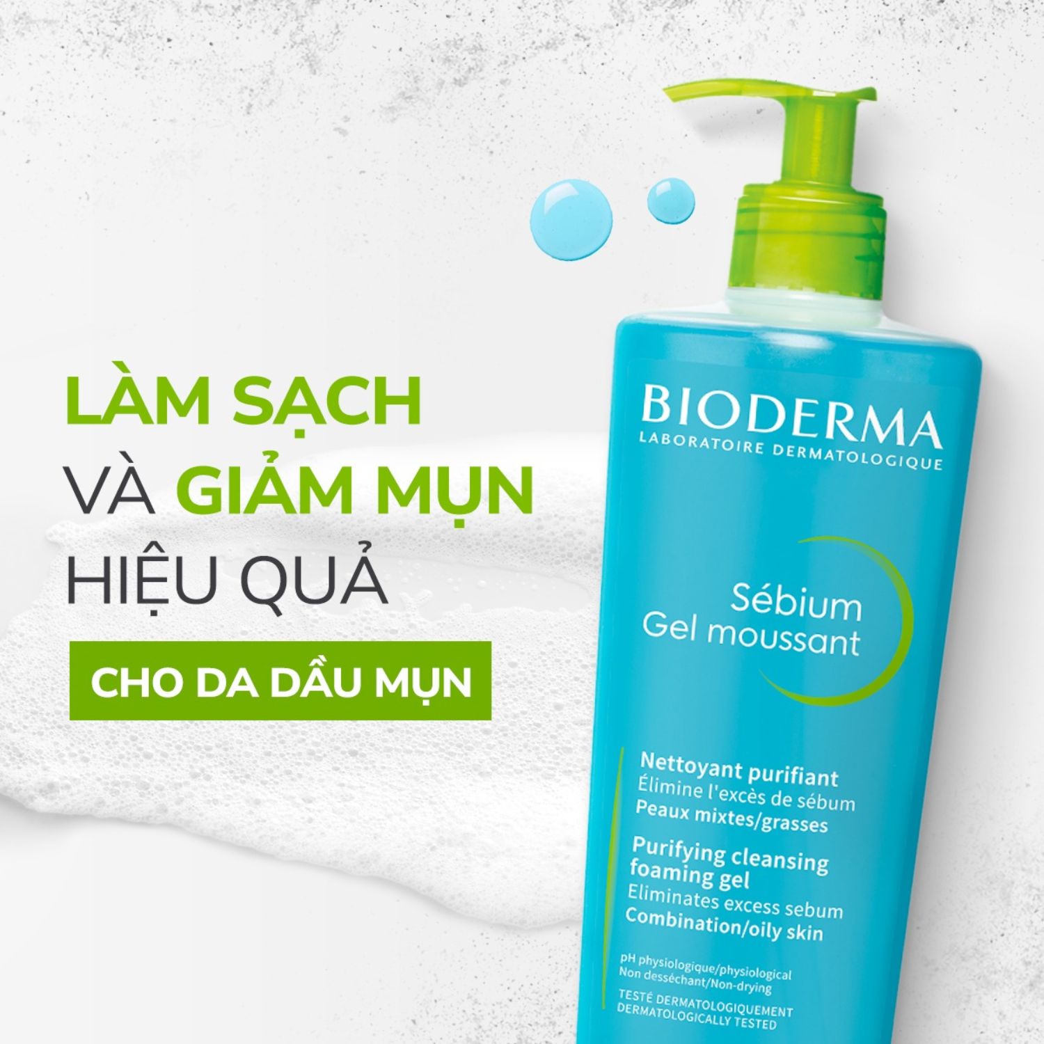 Gel Bioderma Sébium Gel moussant