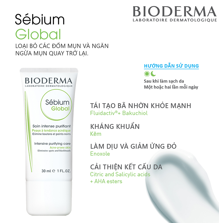 Kem dưỡng Sebium Global