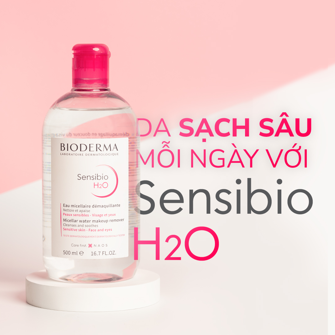 tẩy trang Micellar Bioderma Sensibio H2O