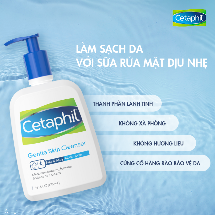 Sữa rửa mặt Cetaphil