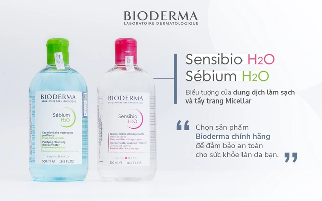 Tẩy trang Bioderma