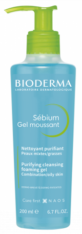 Ảnh sản phẩm BIODERMA, Sebium Gel moussant F200ml, sữa tắm tạo bọt dành cho da dầu