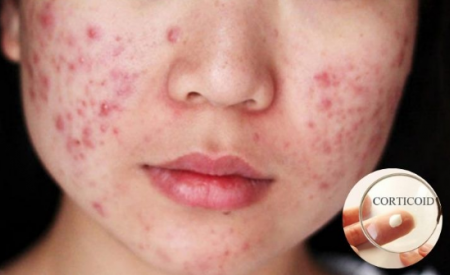 da nhiễm corticoid