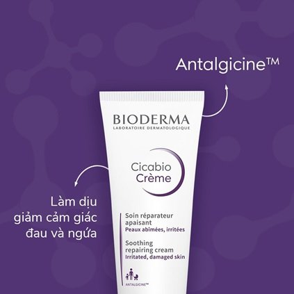 thành phần Antalgicine trong kem dưỡng bioderma
