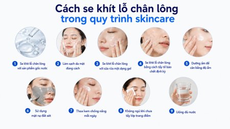 cách se khít lỗ chân lông