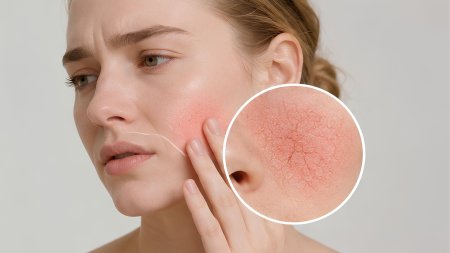Da khô nhạy cảm nên ưu tiên công thức dịu nhẹ, phù hợp với khả năng dung nạp của da