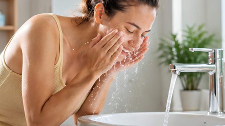 Làm sạch da và tay để hạn chế vi khuẩn, giúp da sẵn sàng cho các bước skincare tiếp theo 