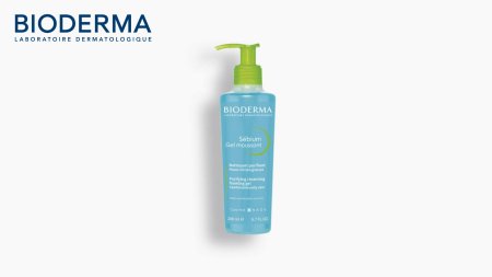 Bioderma Sébium Gel Moussant là gel rửa mặt dịu nhẹ dành cho da dầu, da thiên dầu
