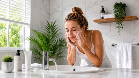 Sữa rửa mặt giúp làm sạch bã nhờn và bụi bẩn, nhưng khả năng loại bỏ kem chống nắng còn phụ thuộc vào công thức và độ bám của sản phẩm