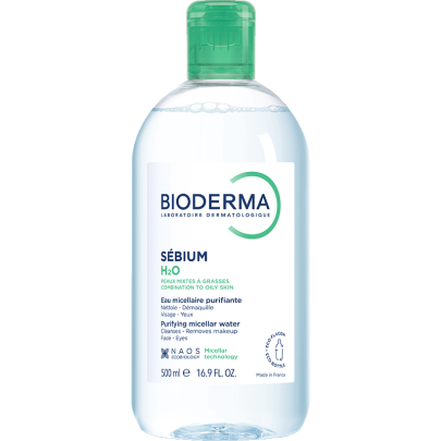 Nước tẩy trang cho da dầu, da hỗn hợp và da mụn Bioderma Sébium H2O