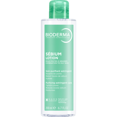 Bioderma Sébium Lotion góp phần cân bằng độ pH và hỗ trợ se khít lỗ chân lông