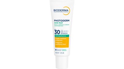 Photoderm AKN Mat SPF30 bảo vệ da trước tia UV, hỗ trợ kiềm dầu và duy trì bề mặt da khô thoáng
