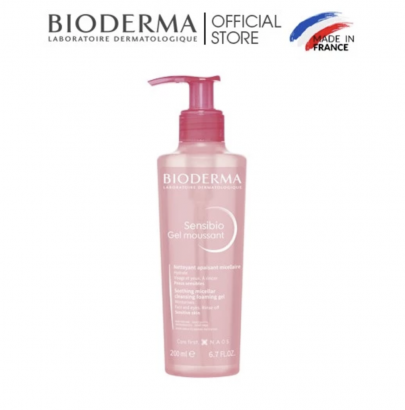 Bioderma Sensibio Gel moussant, là sản phẩm gel rửa mặt tạo 
