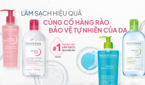 Nước tẩy trang Bioderma
